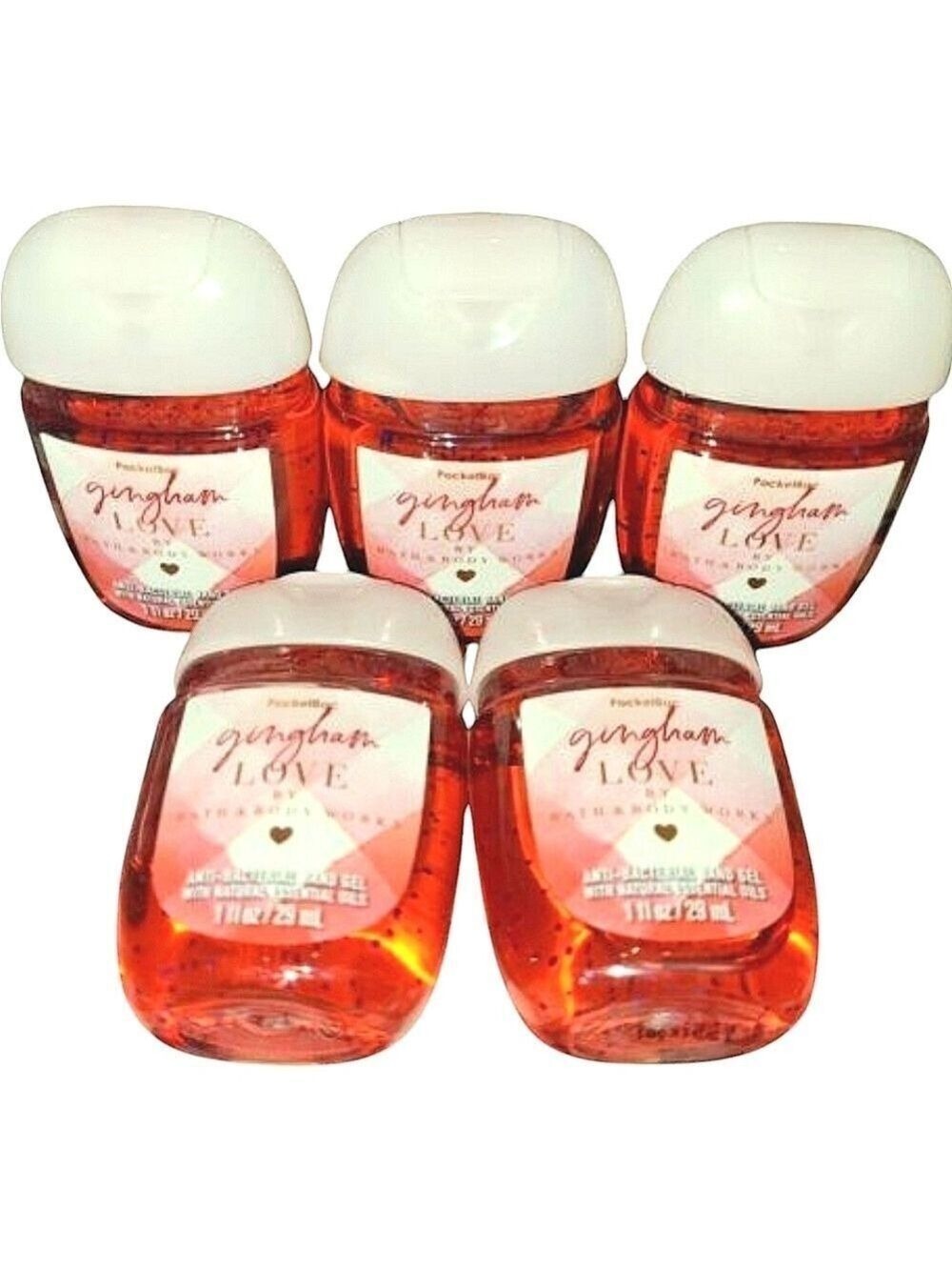 GINGHAM LOVE HAND SANITIZERS BY BATH AND BODY WORKS